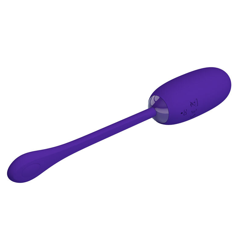 PRETTY LOVE - JULIUS HUEVO WATERPROOF &amp; RECHARGEABLE VIBRADOR LILA