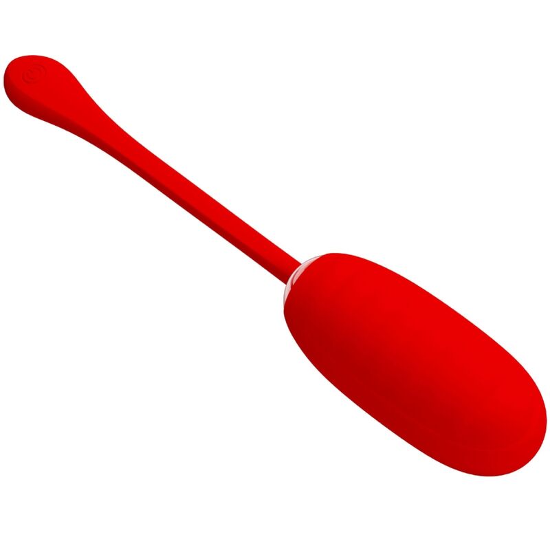PRETTY LOVE - KIRK HUEVO RECHARGEABLE VIBRADOR ROJO