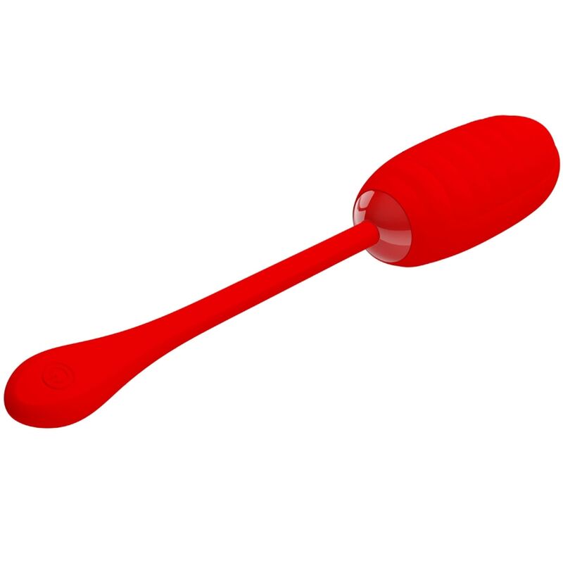 PRETTY LOVE - KIRK HUEVO RECHARGEABLE VIBRADOR ROJO