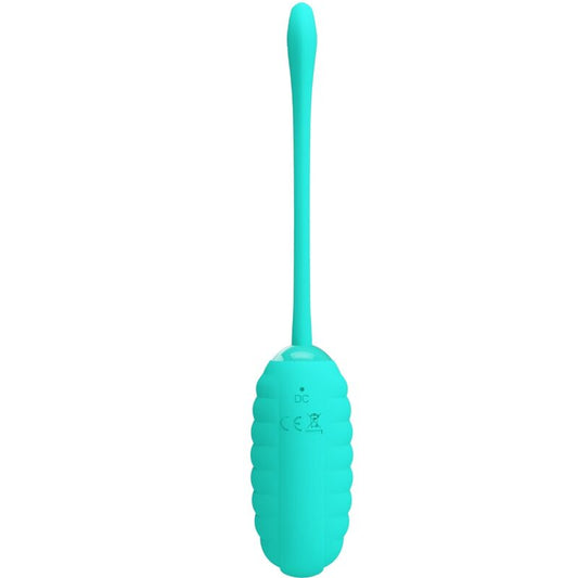 PRETTY LOVE - KIRK HUEVO RECHARGEABLE VIBRADOR VERDE AGUA