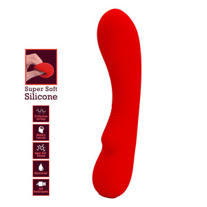 Pretty Love – Vibrateur rechargeable prescott rouge