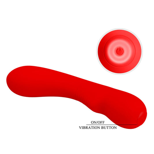 PRETTY LOVE - PRESCOTT RECHARGEABLE VIBRADOR ROJO