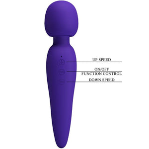 Pretty Love – Masseur meredith 12 modes de vibration violet