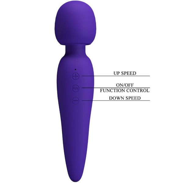 Pretty Love – Masseur meredith 12 modes de vibration violet