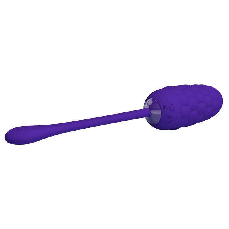 PRETTY LOVE - HUEVO VIBRADOR WITH TEXTURA MARINA RECARGABLE LILA