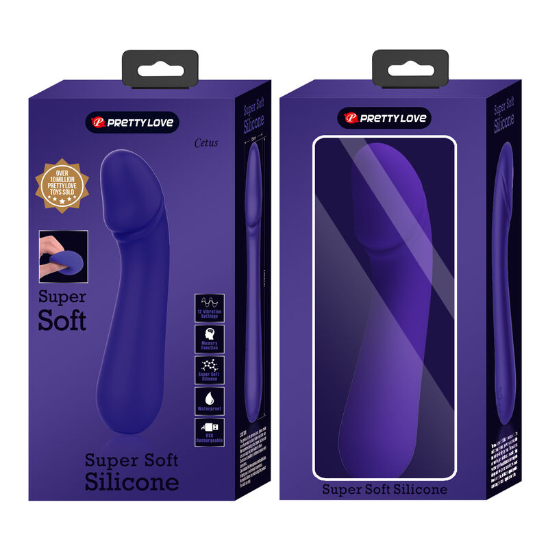 PRETTY LOVE - CETUS RECHARGEABLE VIBRADOR LILA