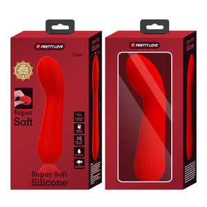 Pretty Love – Vibrateur rechargeable faun rouge