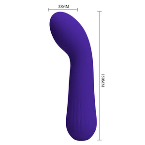 Pretty Love – Vibrateur rechargeable faun violet