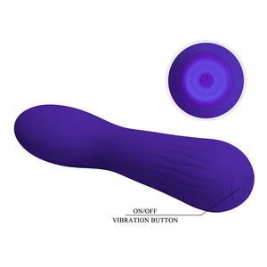 Pretty Love – Vibrateur rechargeable faun violet