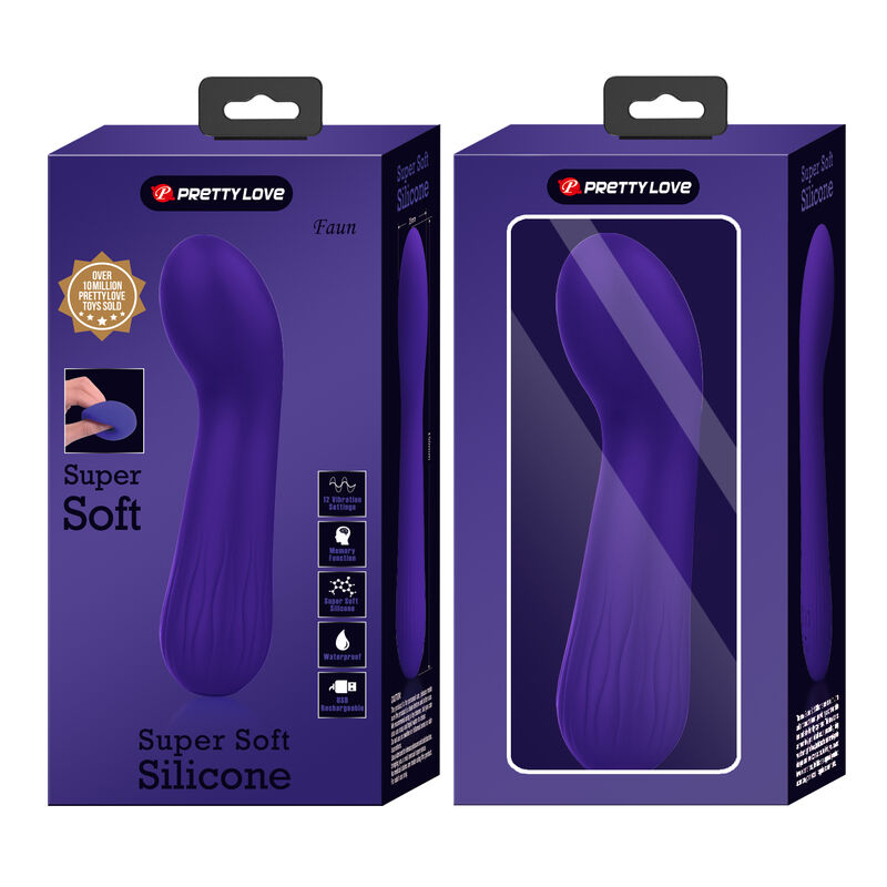 PRETTY LOVE - FAUN RECHARGEABLE VIBRADOR LILA