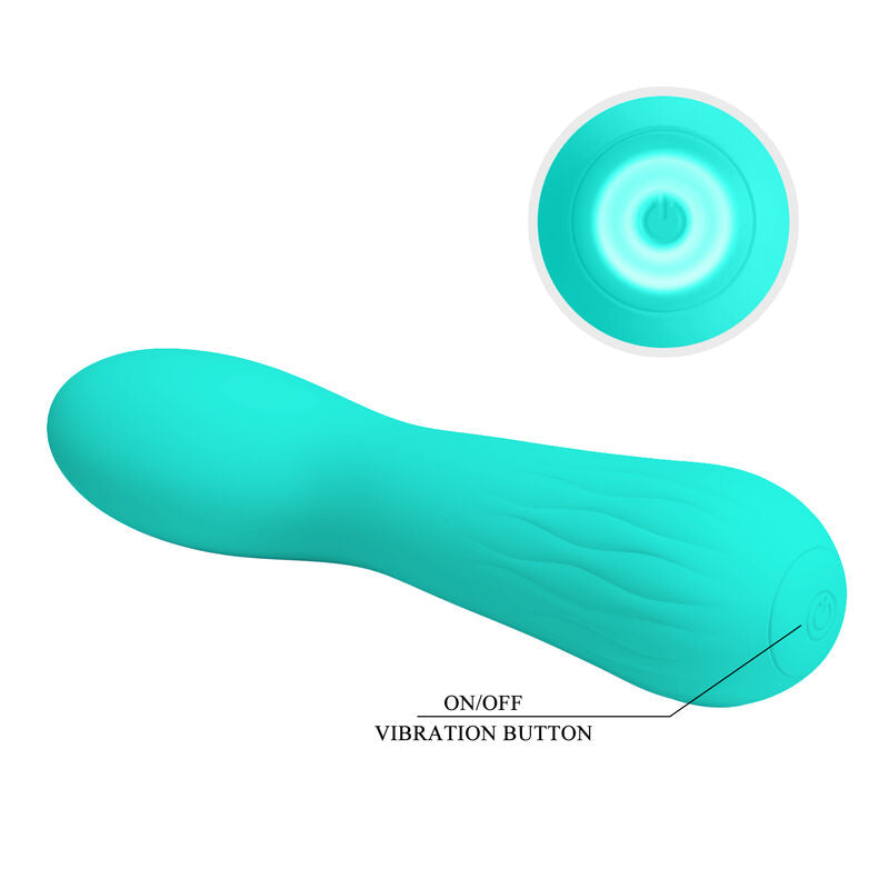 PRETTY LOVE - FAUN RECHARGEABLE VIBRADOR VERDE AGUA