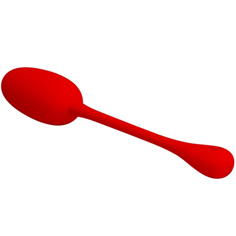 PRETTY LOVE - KNUCKER HUEVO RECARGABLE VIBRADOR ROJO