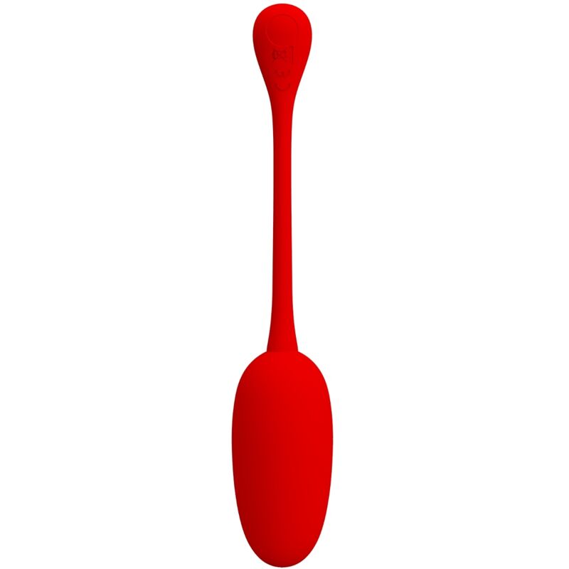 PRETTY LOVE - KNUCKER HUEVO RECARGABLE VIBRADOR ROJO