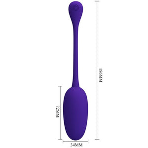 Pretty Love – Oeuf vibrant rechargeable knucker violet