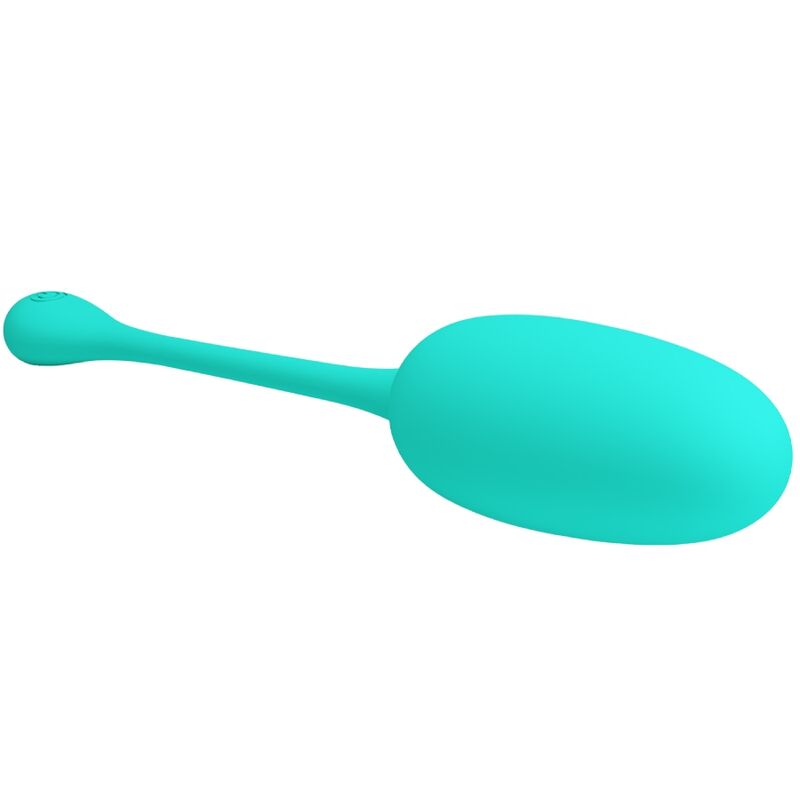 PRETTY LOVE - KNUCKER HUEVO RECARGABLE VIBRADOR VERDE AGUA