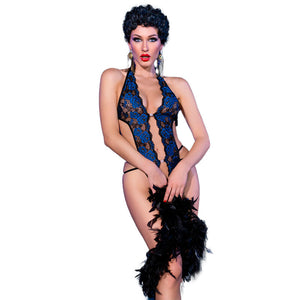 Chilirose – Cr 4479 body sans crochet bleu S/M