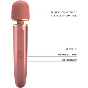 Pretty Love – Masseur 7 modes de vibration rose