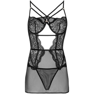 Livco Corsetti Fashion – Chemise + culotte baririn lc 90633 noir