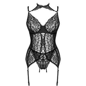Livco Corsetti Fashion – Collection giellandra for the senses corset + culotte noir