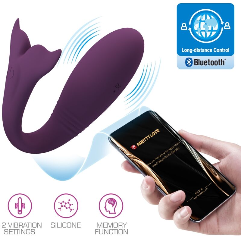 Pretty Love – Télécommande jayleen vibrator app violet