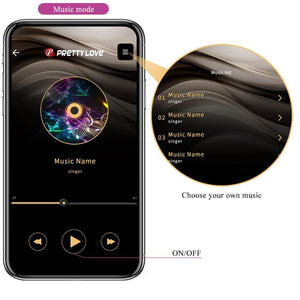 Pretty Love – Télécommande catalina vibrator app violet