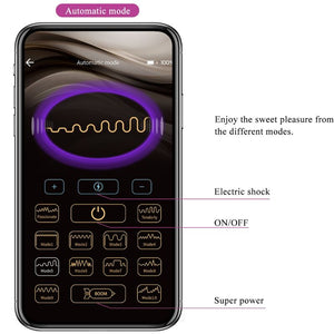 Pretty Love – Plug anal contrôlé par application jefferson violet