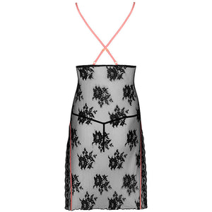 Livco Corsetti Fashion – Karonin lc 90628 chemise + culotte noir