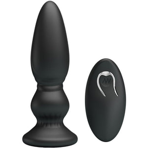 Mr Play – Puissant vibrateur télécommande plug anal noir