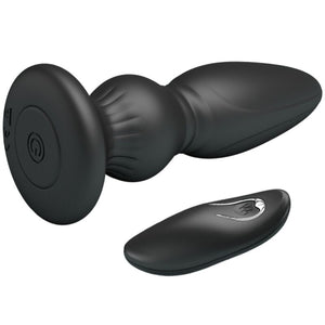 Mr Play – Puissant vibrateur télécommande plug anal noir
