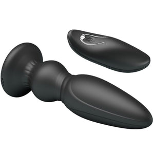 Mr Play – Puissant vibrateur télécommande plug anal noir