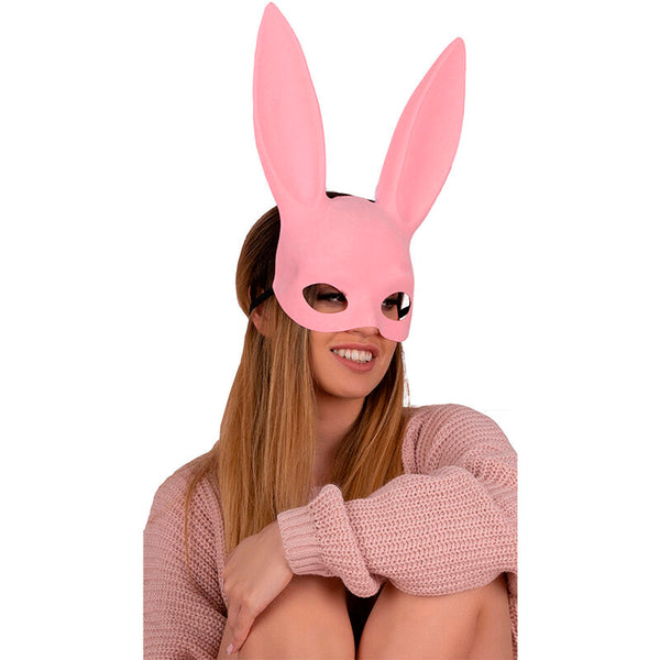 Livco Corsetti Fashion – Masque kohu lapin rose mj009 taille unique