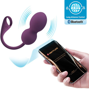Pretty Love – Elvira kegel balls app télécommande violet