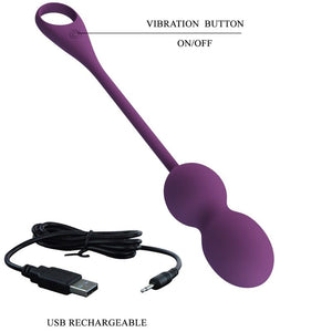 Pretty Love – Elvira kegel balls app télécommande violet