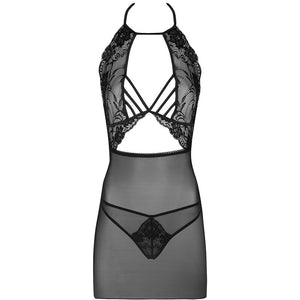 Livco Corsetti Fashion – Malviami lc 90625 chemise + culotte noir