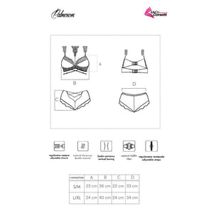 Livco Corsetti Fashion – Palmenom lc 90614 soutien-gorge + culotte noir