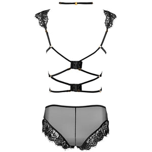 Livco Corsetti Fashion – Palmenom lc 90614 soutien-gorge + culotte noir