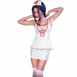 Chilirose – Cr 4160 costume dinfirmière haut et jupe