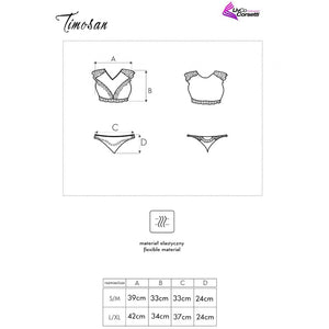 Livco Corsetti Fashion – Timosan lc 90631 soutien-gorge + culotte noir