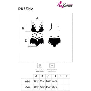 Livco Corsetti Fashion – Drezna lc 90733 soutien-gorge + culotte noir