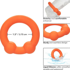 Anneau pénien et testiculaire double Alpha