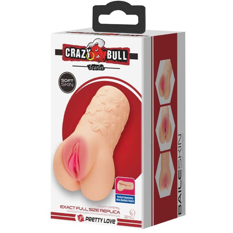 CRAZY BULL - SCARLET MASTUBADOR IN VAGINA SHAPE
