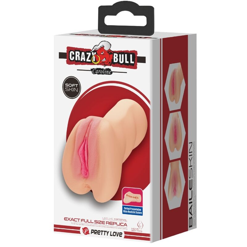 CRAZY BULL - CAROLINE MASTUBADOR IN VAGINA SHAPE