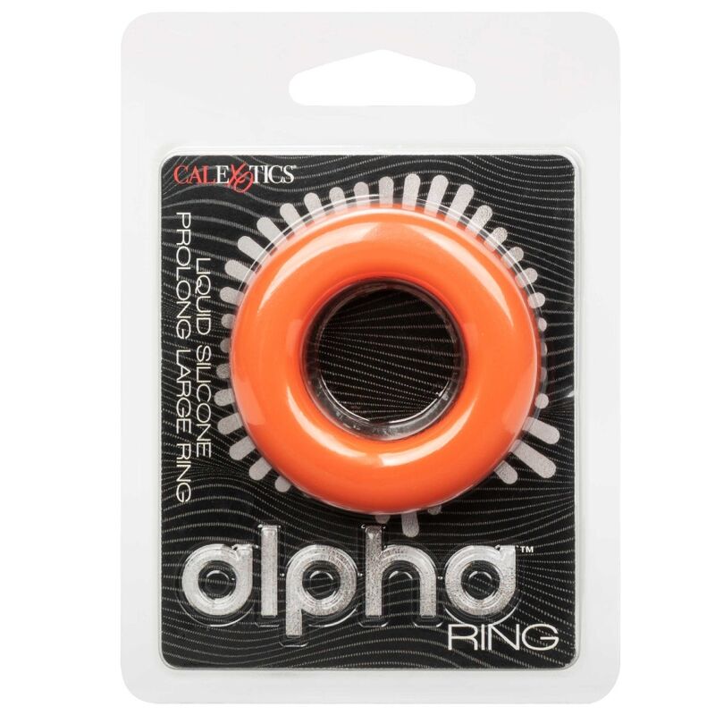CALEXOTICS - ALPHA ANILLO VERLENG GRANDE NARANJA