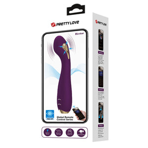 Pretty Love – Hector electroshock vibrateur par app control violet