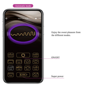 Pretty Love – Hector electroshock vibrateur par app control violet