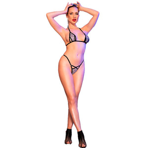 Chilirose – Cr 4659 bikini argent S/M