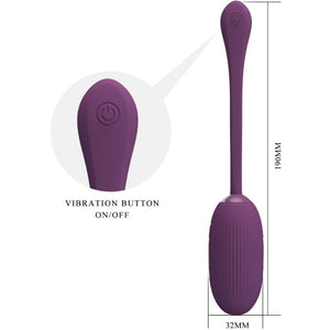 Pretty Love – Doreen oeuf vibrant rechargeable violet