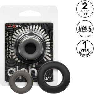 Set de 2 anneaux péniens Alpha Prolong