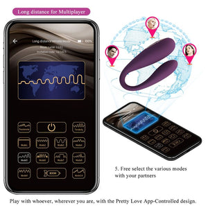 Pretty Love – August vibrateur double plaisir global distance