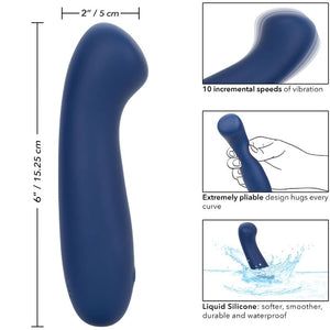 Vibromasseur point G satiné Cashmere